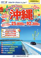 【スカイパックツアーズ】 スカイマークで行く！ 中部国際空港発着　沖縄サマーSP